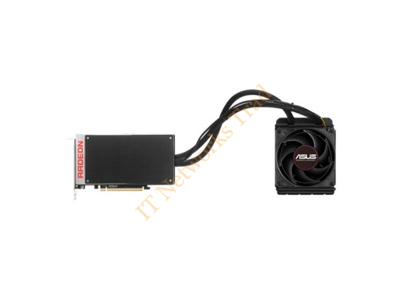 R9FURYX-4G ASUS AMD Radeon R9 Fury X 4GB HBM 4096-Bit PCI Express 3.0 x16 Video Graphics Card