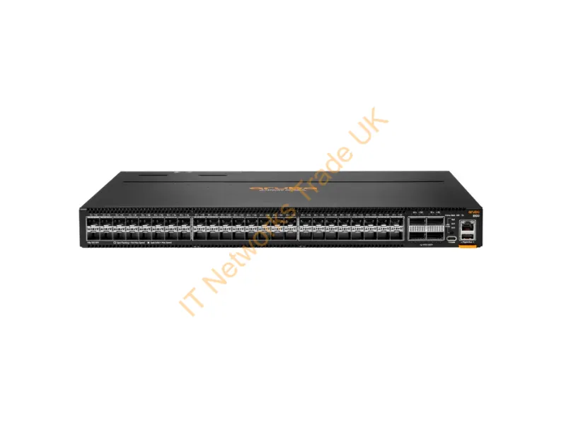 R9W90A#B2E - Hpe Aruba Networking Cx 8100 48X10G Sfp+ 4X40/100G Qsfp28 Fb Airflow 3Fan 2Ac Psu Managed L3 1U