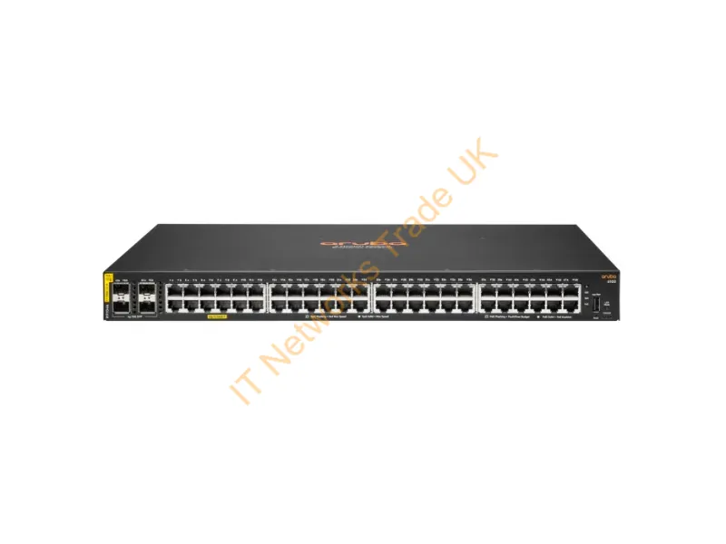 R9Y04A#A1X - Hpe Aruba Networking Cx 6100 48G Class4 Poe 4Sfp+ 740W Managed L3 Gigabit Ethernet (10/100/1000) Power Over Ethernet (Poe) 1U
