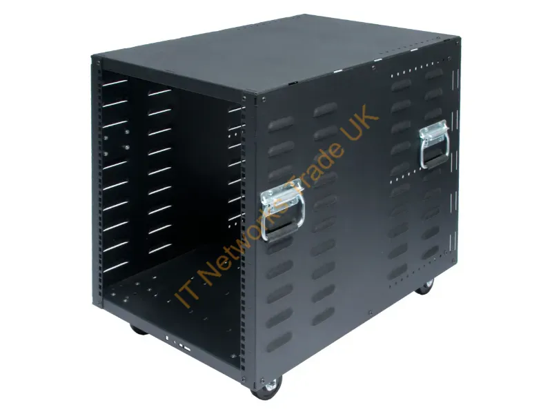 RACK-117-12 - Racksolutions Rack-117-12 Rack Cabinet 12U Freestanding Rack Black