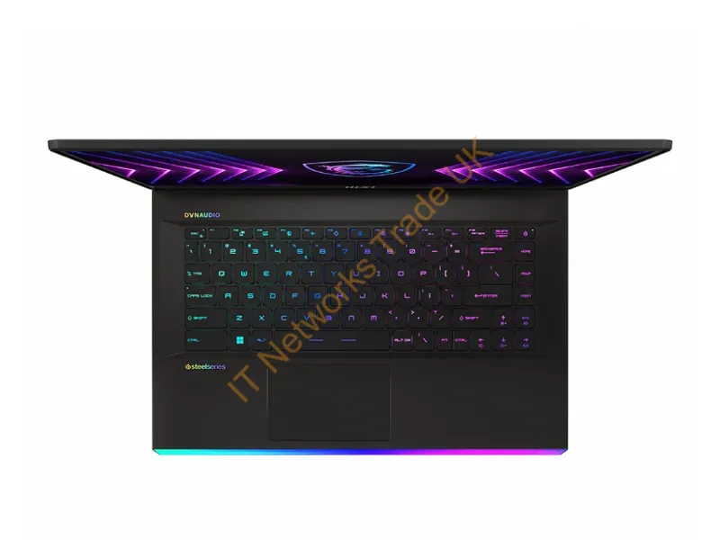 RAIDERGE6712034 - Msi Gaming Ge67Hx 12Uhs-034 Raider Intel Core I7 I7-12800Hx Laptop 15.6" Quad Hd 32 Gb Ddr5-Sdram 1 Tb Ssd Nvidia Geforce Rtx 3080 Ti Wi-Fi 6E (802.11Ax) Windows 11 Pro Black