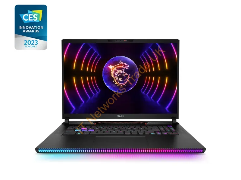 RAIDERGE7813087 - Msi Gaming Raider Ge78Hx 13Vg-087Us Intel Core I9 I9-13980Hx Laptop 17" Quad Hd+ 32 Gb Ddr5-Sdram 2 Tb Ssd Nvidia Geforce Rtx 4070 Wi-Fi 6E (802.11Ax) Windows 11 Pro Black