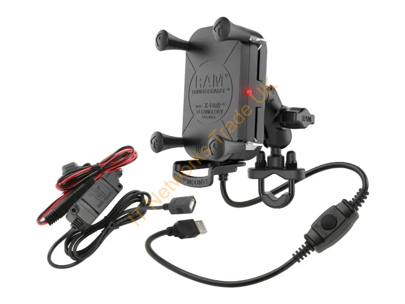RAM-B-149Z-A-UN12W-V - Ram Mounts Ram Tough-Charge 15W Wireless