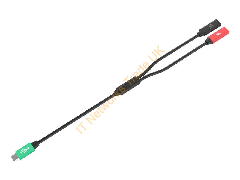 RAM-CAB-CM2CF-1U - Ram Mounts Ram-Cab-Cm2Cf-1U Usb Cable 12.6" (0.321 M) Usb C 2 X Usb C Black, Green, Red