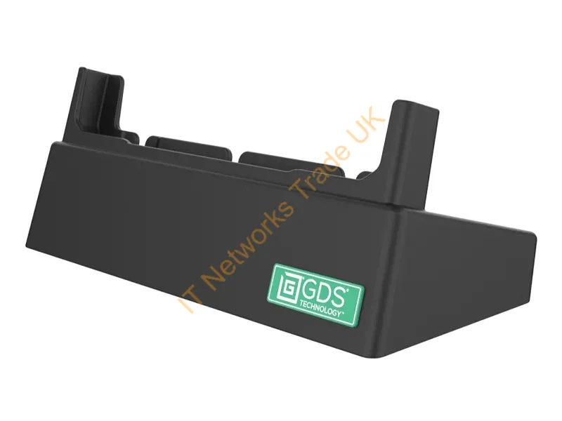RAM-DOCK-ZE25U - Ram Mounts S, Ram Desktop Dock For Zebra Et6X Tablets With 1 X Rj45 1 X Usb-A 2 X Usb-C 12V Dc Power