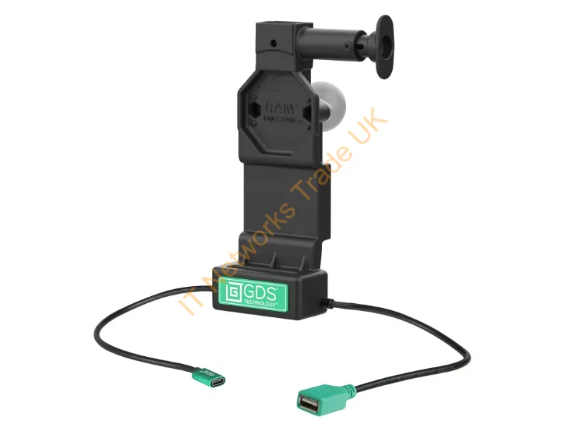 RAM-GDS-DOCK-U4CDU - Ram Mounts Ram-Gds-Dock-U4Cdu Mobile Device Dock Station Smartphone Black