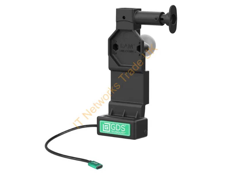 RAM-GDS-DOCK-U4CPU - Ram Mounts Ram-Gds-Dock-U4Cpu Mobile Device Dock Station Smartphone Black