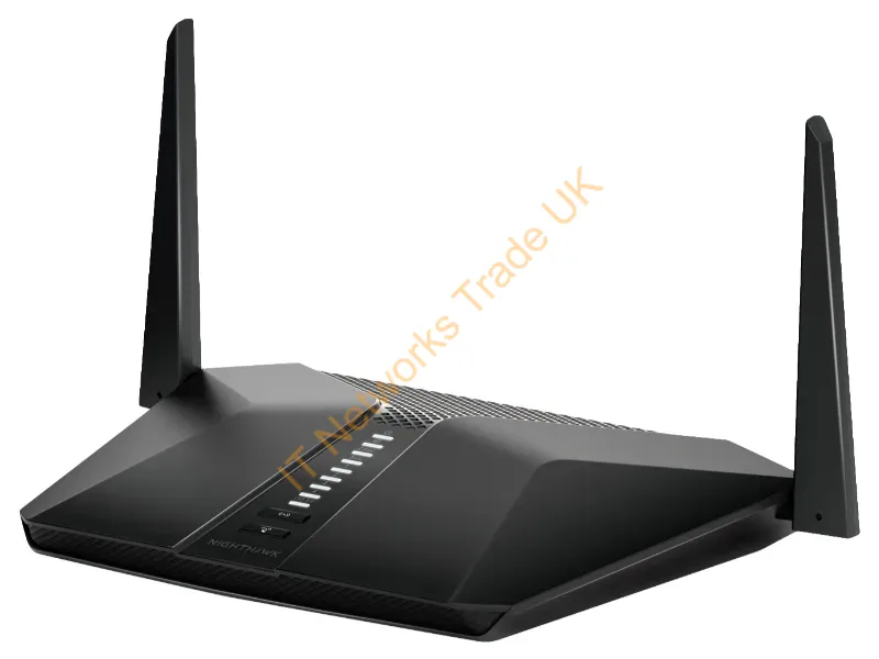 RAX40-100NAS - Netgear Nighthawk Ax4 4-Stream Ax3000 Wireless Router Gigabit Ethernet Dual-Band (2.4 Ghz / 5 Ghz) Black