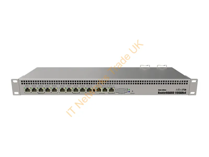 RB1100AHX4 - Mikrotik RB1100AHx4 Ethernet LAN Aluminium wired router