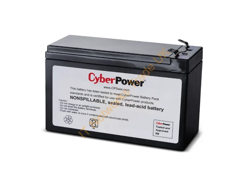 RB1290X2 - Cyberpower Rb1290X2 Ups Battery Sealed Lead Acid (Vrla) 12 V 9 Ah