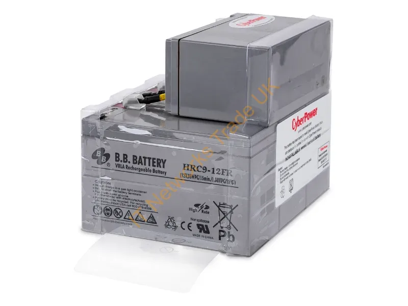 RB1290X4K - Cyberpower Rb1290X4K Ups Battery Sealed Lead Acid (Vrla) 12 V 9 Ah