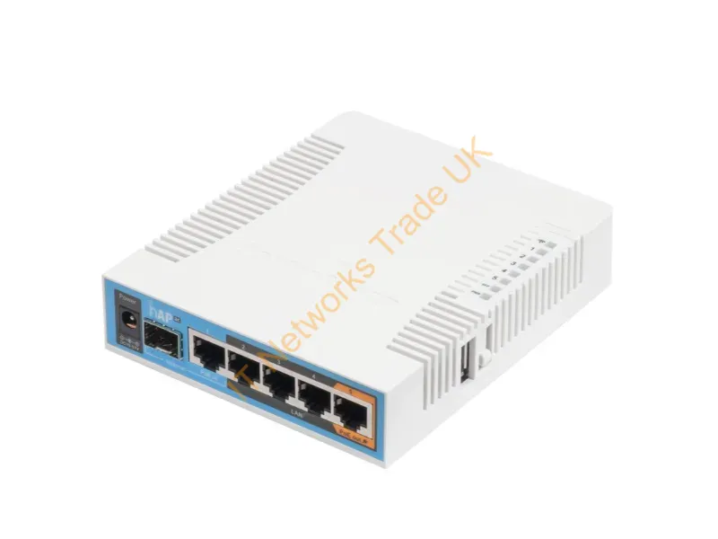 RB962UIGS-5HACT2HNT - Mikrotik hAP ac 500Mbit/s Power over Ethernet (PoE) White WLAN access point Networking device