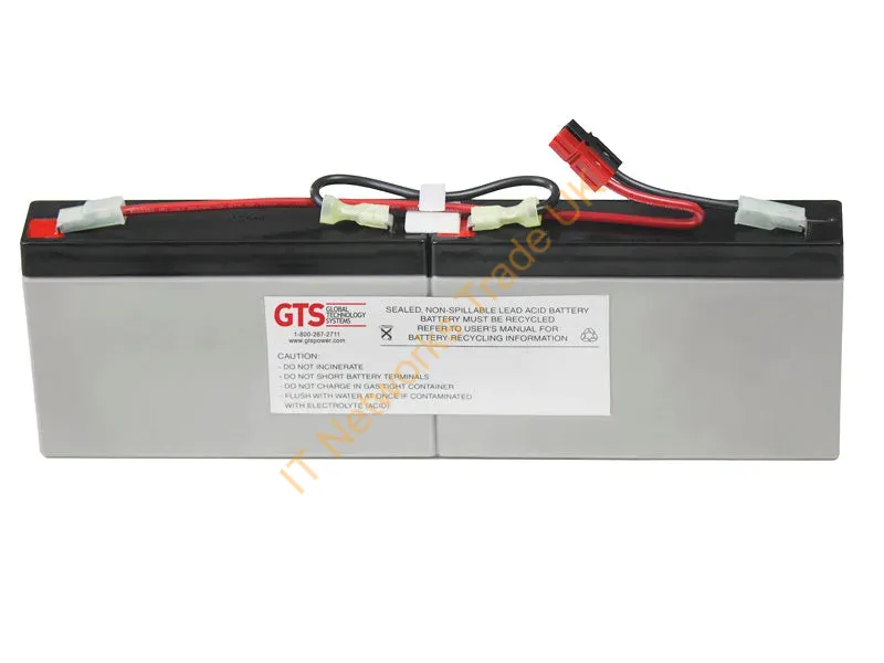 RBC18-GTS - Gts Rbc18- Ups Battery Sealed Lead Acid (Vrla) 6 V 9 Ah