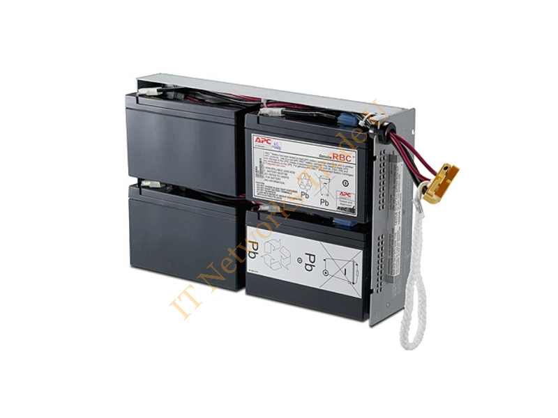 RBC24-C - 2-Power New Equivalent UPS Battery Kit Lead-Acid 12V rechargeable battery Cable