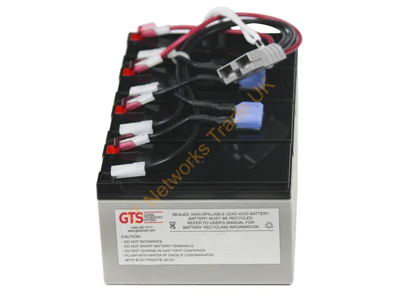 RBC25-GTS - Gts Rbc25- Ups Battery Sealed Lead Acid (Vrla) 12 V 7.2 Ah