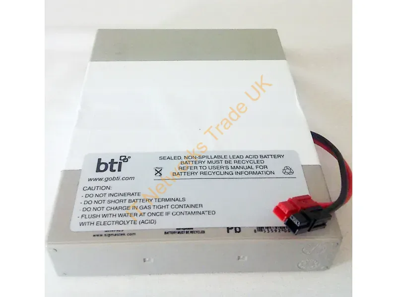RBC62-1U-BTI - Bti Rbc62-1U Sealed Lead Acid (Vrla) 6 V