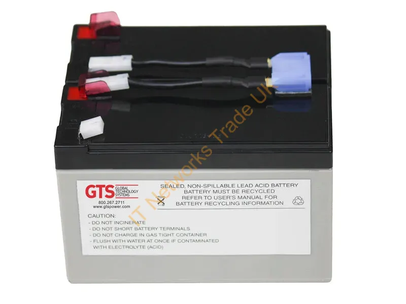 RBC9-GTS - Gts Rbc9- Ups Battery Sealed Lead Acid (Vrla) 12 V 7.2 Ah