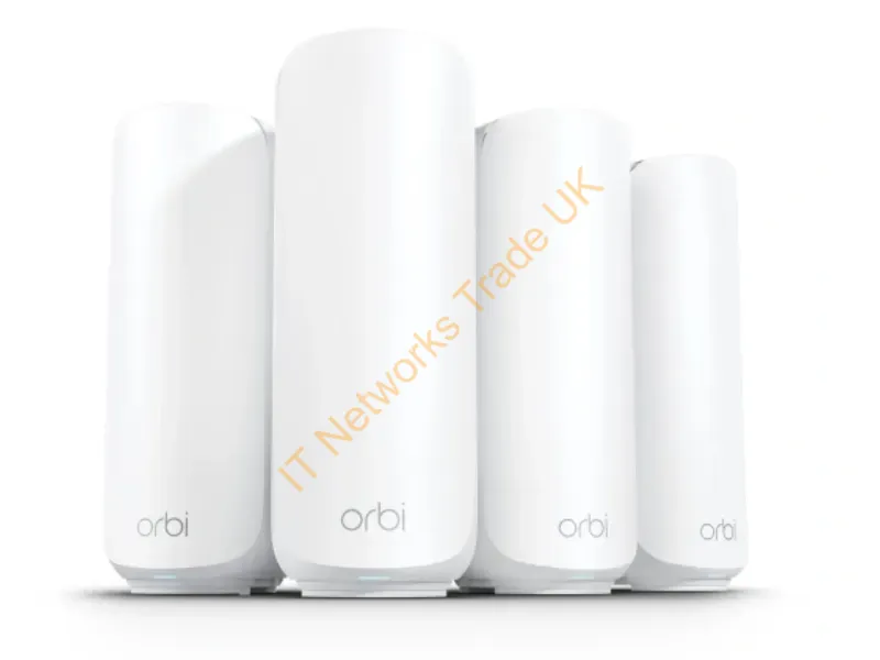 RBE374-100NAS - Netgear Orbi 370 Dual-Band (2.4 Ghz / 5 Ghz) Wi-Fi 7 (802.11Be) White 2 Internal