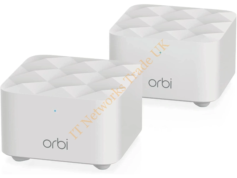 RBK12-100NAS - Netgear Orbi Mesh 2 Pack, 3000 Sq Feet