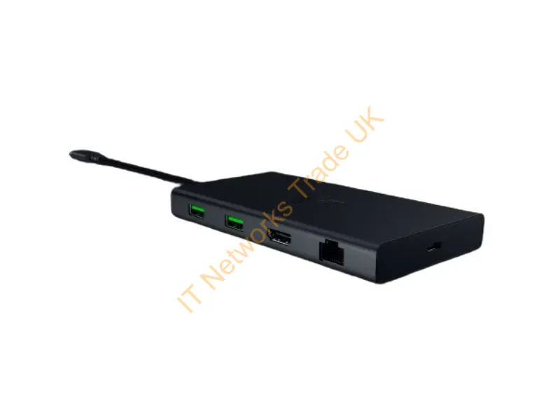 RC21-02250100-R3M1 - Razer USB-C Dock Wired USB 3.2 Gen 1 (3.1 Gen 1) Type-C Black