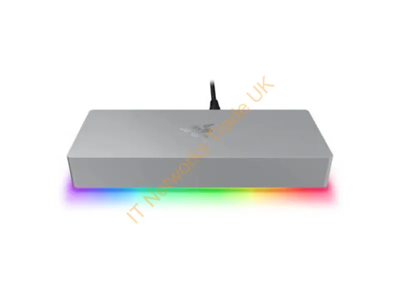 RC21-02290200-R3W1 - Razer Thunderbolt 5 Dock Mercury White UK