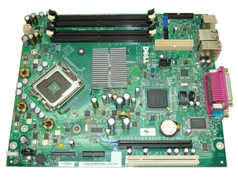RD203 Dell Intel 945G Express DDR2 4-Slot System Board Socket LGA775 for Dimension 5150 Desktop Motherboard