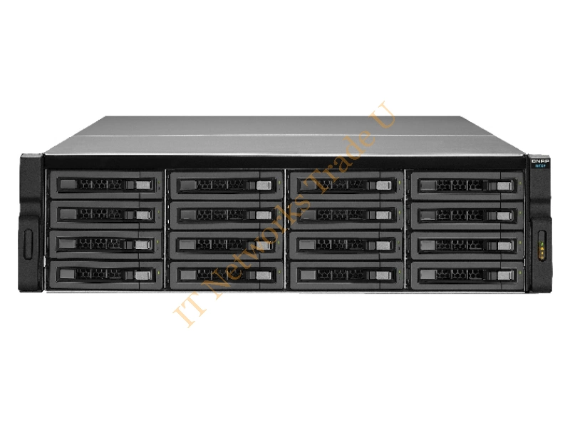REXP-1620U-RP/64TB-REDPRO - QNAP REXP-1620U-RP 64000GB Rack (3U) Black,Grey disk array Storage Array Network (SAN)