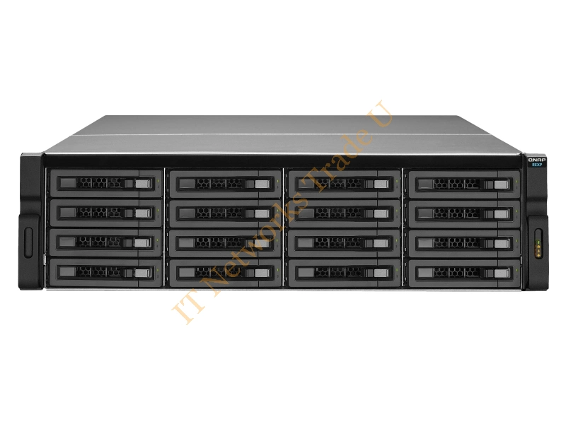 REXP-1620U-RP/96TB-EXOS - QNAP REXP-1620U-RP 96TB (16x 6TB Seagate Exos Enterprise HDD) 96000GB Rack (3U) Black, Silver disk array Storage Array Network (SAN)