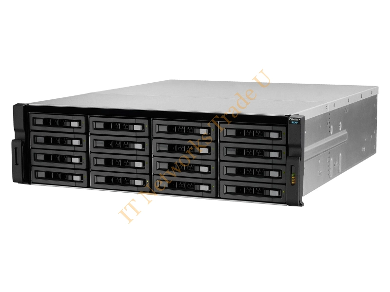 REXP-1620U-RP-US QNAP REXP-1620U-RP-US SAS/SATA/SSD 16-Bay 3U Rackmount RAID Expansion Enclosure for QNAP Network Storage Server (NAS) Network Storage System