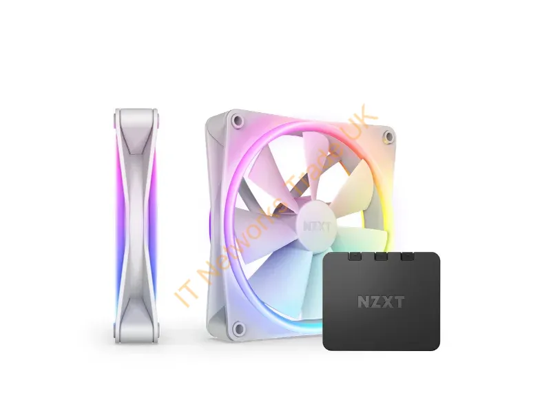 RF-D14DF-W1 - NZXT F140 RGB DUO 140MM PWM 2PK WHT