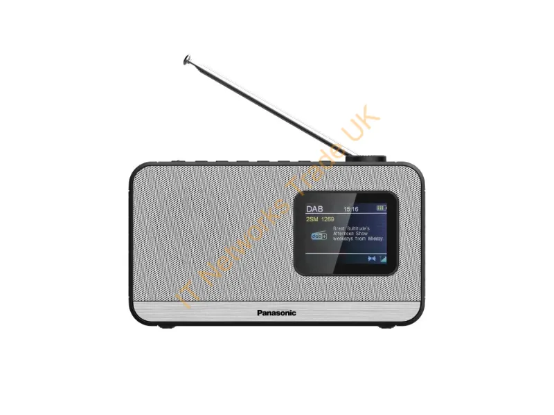 RF-D15EG-K - Panasonic RF-D15 Portable Digital Black, Silver