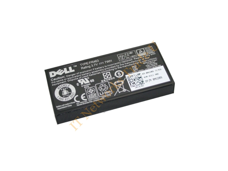 RF479 Dell 3.7V 7WH RAID Controller Battery for PERC 5/E 6/E Cache Battery