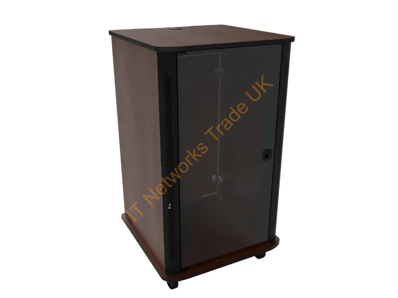 RFR-2428E0 - Middle Atlantic Products Rfr-2428E0 Rack Cabinet 24U Freestanding Rack Cherry Colour