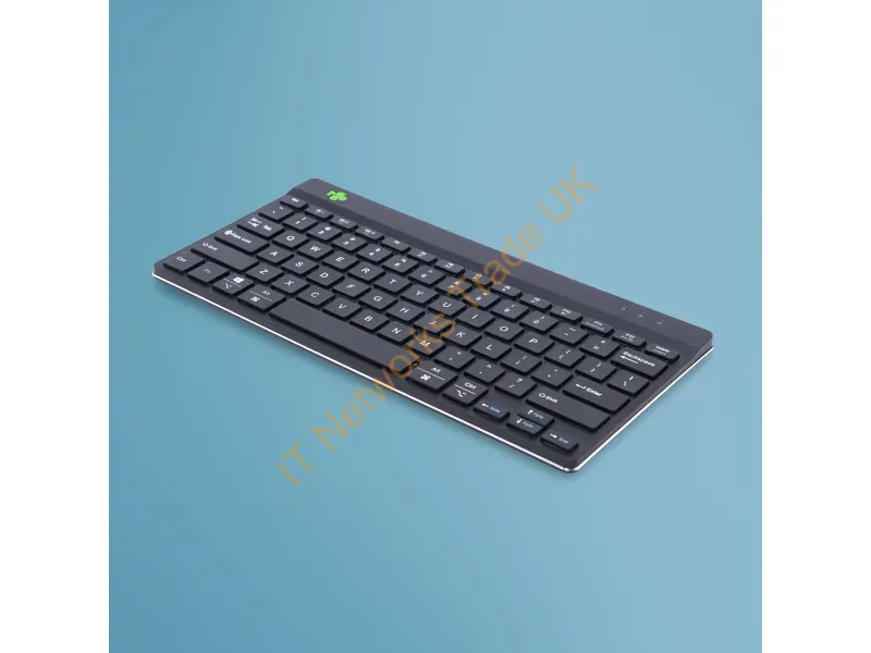 RGOCOUSWLBL - R-Go Tools Ergonomic Keyboard R-Go Compact Break, Compact Keyboard With Break Software, Qwerty (Us), Bluetooth, Black