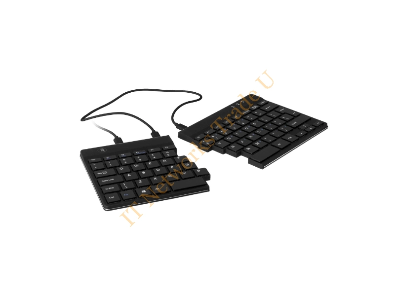 RGOSP-UKWIBL - R-Go Tools Split Ergonomic Keyboard, QWERTY (UK), black, wired