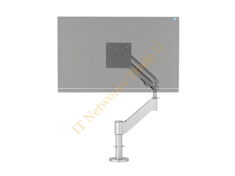 RGOVLCA3PR - R-Go Tools Caparo 3 Pro Monitor Arm, gas spring, 0-18 kg, silver Monitor Accessory