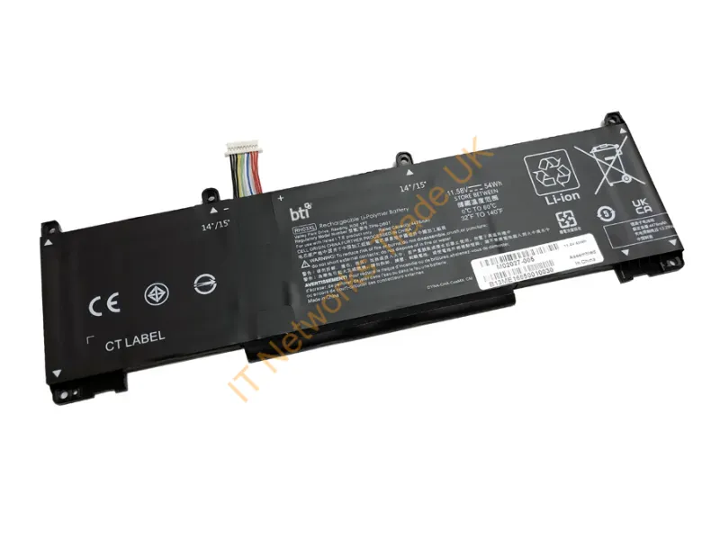 RH03XL-BTI - Bti Rh03Xl- Industrial Rechargeable Battery Lithium-Ion (Li-Ion) 3950 Mah 11.4 V
