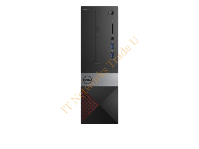 DELL Vostro 3470 3.6GHz i3-8100 SFF Black, Grey, Red PC Workstation Systems