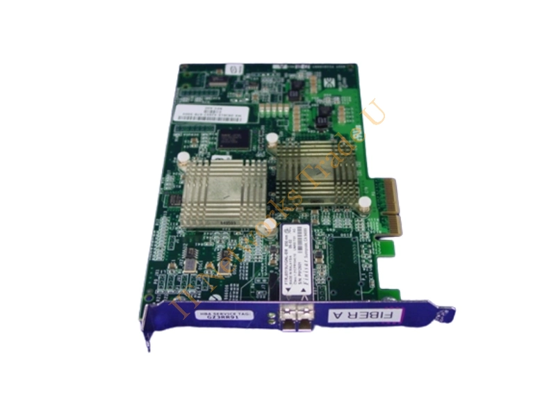 RJ815 Dell 2GB/s Single Fibre Channel PCI-Express x 4 Host Bus Adapter Fiber Channel Controller