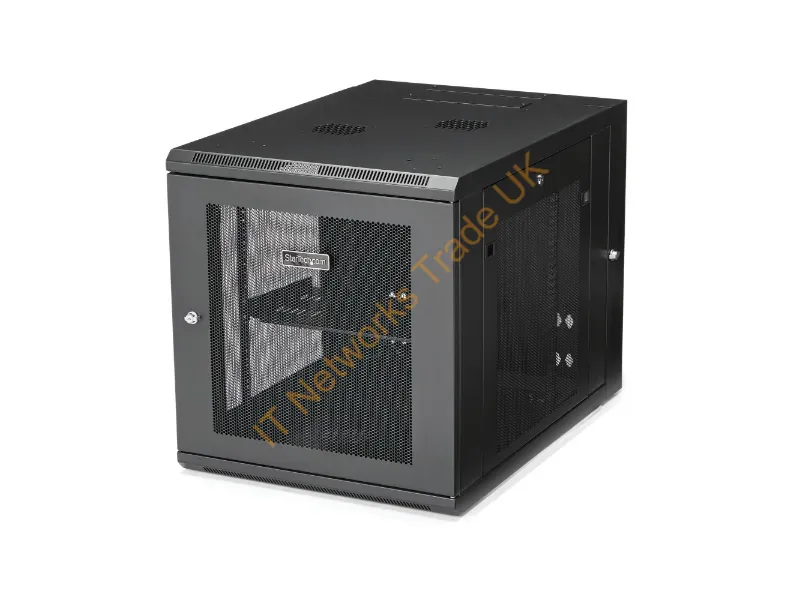 StarTech.com 12U Wall-Mount Server Rack Cabinet 32 in. Deep Hinged Accessory