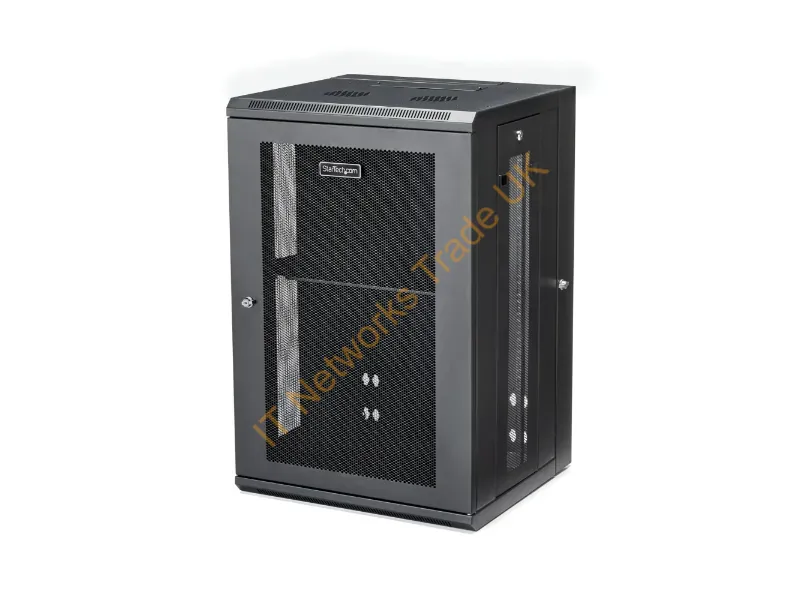 StarTech.com 18U Wall-Mount Server Rack Cabinet 20 in. Deep Hinged Accessory