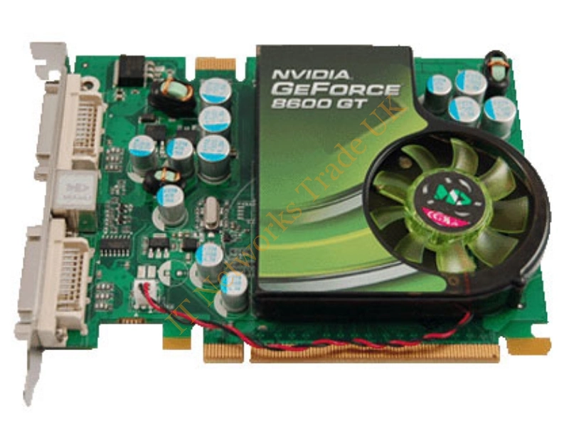 RK247 Dell nVidia GeForce 8600 GT 256MB DDR3 128-Bit Dual DVI PCI Express Video Graphics Card