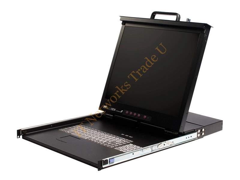 StarTech.com RKCONS1908GB 19" 1280 x 1024pixels Black rack console Accessory