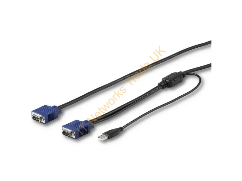 RKCONSUV15 - Startech.Com Rkconsuv15 Kvm Cable Black 181.1" (4.6 M)