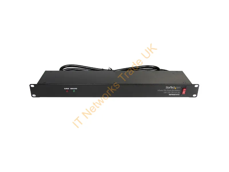 RKPW081915 - Startech.Com Rkpw081915 Power Distribution Unit (Pdu) 8 Ac Outlet(S) 1U Black