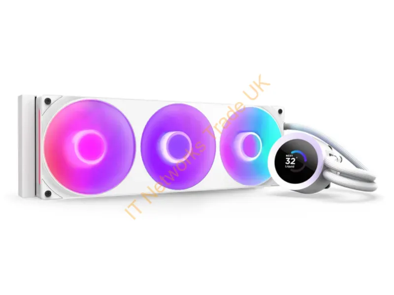 RL-KR360-W2 - NZXT KRAKEN PLUS 360 RGB CPU COOLER WHT