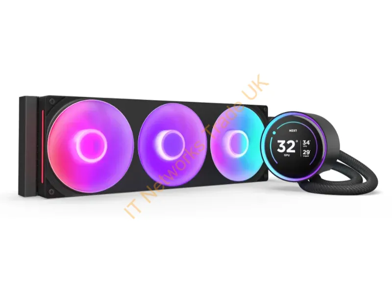RL-KR42E-B2 - NZXT KRAKEN ELITE 420 RGB CPU COOLER BLK