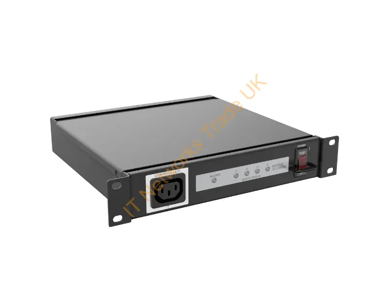 RLNK-410R-IEC-NS - Middle Atlantic Products Select Series PDU with RackLink CE Rated, 4 Outlet