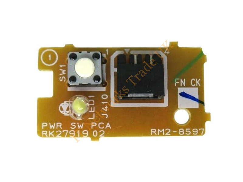 RM2-8597 HP Power Switch PC Board Assembly for LaserJet Enterprise M501 / M506 / M527 Series Printer Accessory