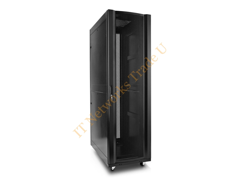 V7 RMEC42U-1E Freestanding rack 6U 1400kg Black rack Accessory